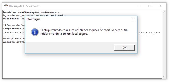 Visão geral do Programa de Backup
